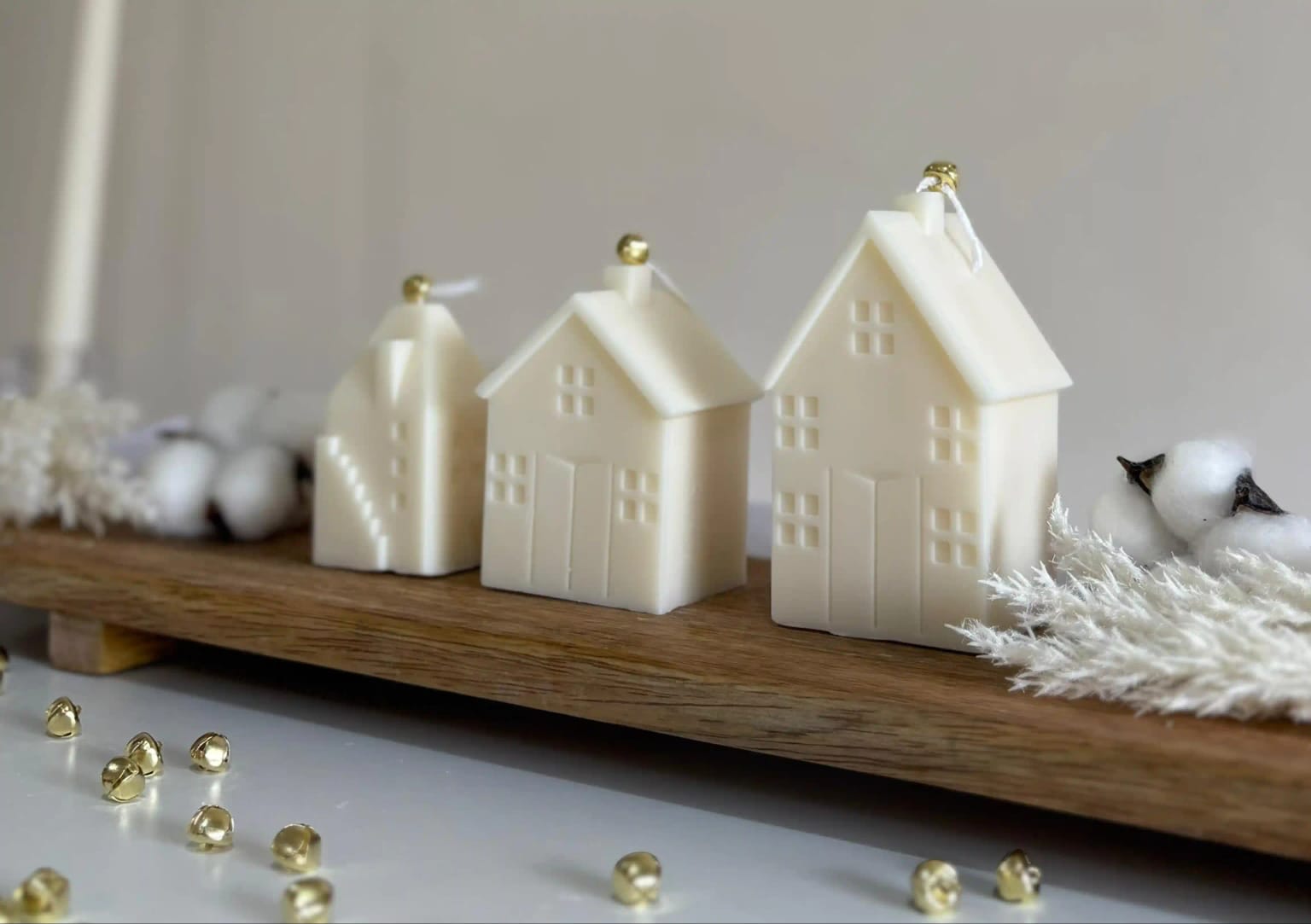 House shaped candles